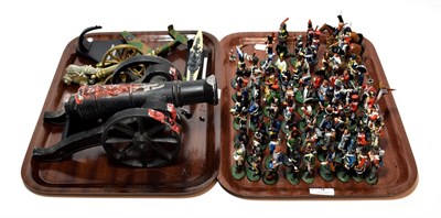 Lot 4 - A collection of approximately seventy DelPrado Diecast painted soldiers, including French, Russian