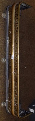 Lot 291 - A late Victorian brass fender