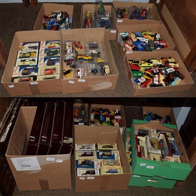 Lot 334 - Approximately one hundred and eighty Lledo models and various display units (fourteen boxes)