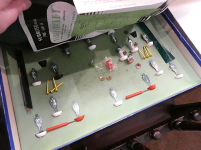 Lot 341 - Various toys including boxed modern Diecast; Subbuteo table cricket set; two games; Scalextric set