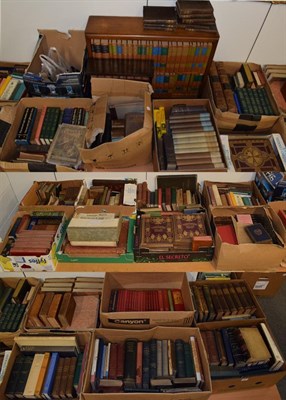 Lot 352 - A large collection of books including literature, history, art, bindings, local topography, etc...