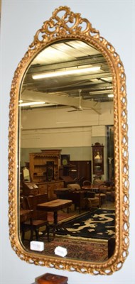 Lot 1150 - An early 20th century gilt mirror