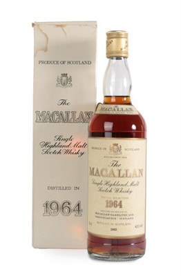 Lot 3001 - The Macallan Single Highland Malt Scotch Whisky 18 Years Old Special Selection 1964, bottled...