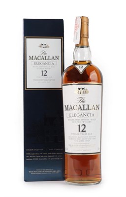 Lot 3061 - The Macallan Highland Single Malt Scotch Whisky 12 Years Old Elegancia, 40% vol 1 Litre, in...