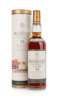 Lot 3065 - The Macallan Single Highland Malt Scotch Whisky 15 Years Old, distilled 1984, 43% vol 700ml, in...