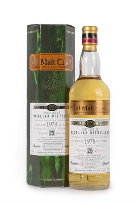 Lot 3078 - Macallan 25 Years Old Single Malt Scotch Whisky, a single cask bottling by independent bottlers...