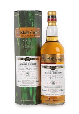 Lot 3079 - Macallan 26 Years Old Single Malt Scotch Whisky, a single cask bottling by independent bottlers...