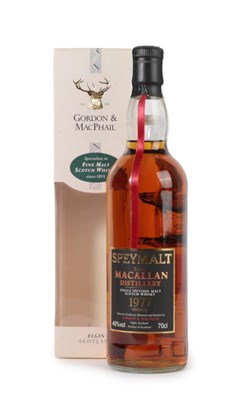Lot 3085 - Macallan Speymalt Single Speyside Malt Scotch Whisky 1977 Vintage, by Gordon & MacPhail, 40%...