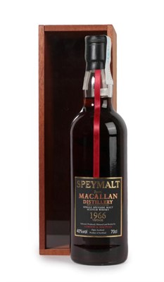 Lot 3086 - Macallan Speymalt Single Speyside Malt Scotch Whisky 1966 Vintage, by Gordon & MacPhail, 40%...