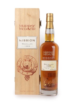 Lot 3094 - Macallan 1969 36 Years Old Single Malt Scotch Whisky, Murray McDavid Mission by independent...
