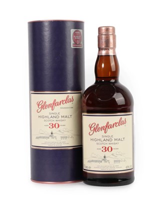 Lot 3114 - Glenfarclas 30 Years Old Single Highland Malt Scotch Whisky, 43% vol 700ml, in original...