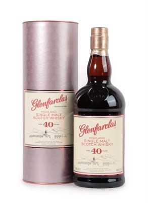 Lot 3115 - Glenfarclas 40 Years Old Highland Single Malt Scotch Whisky, 46% vol 700ml, in original...
