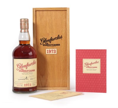 Lot 3122 - Glenfarclas 'The Family Casks' 1973 Single Cask Highland Malt Scotch Whisky, bottled 2007, one...