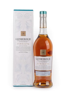 Lot 3130 - Glenmorangie Finealta Private Edition Highland Single Malt Whisky, 46% vol 70cl, in original...