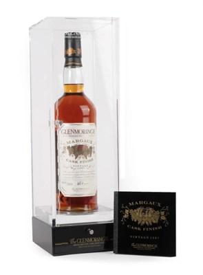 Lot 3132 - Glenmorangie 18 Years Old Single Highland Malt Whisky, Margaux Cask Finish, distilled 1987, bottled