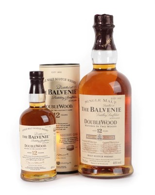 Lot 3143 - The Balvenie 12 Years Old Double Wood Single Malt Scotch Whisky, 40% vol 70cl (one bottle), The...