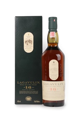 Lot 3161 - Lagavulin 16 Years Old Islay Single Malt Scotch Whisky, 43% vol 70cl, in original cardboard...