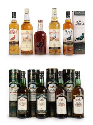 Lot 3175 - The Famous Grouse 1987 Vintage 12 Years Old Malt Scotch Whisky, 40% vol 70cl, in original tin...