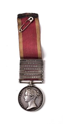 Lot 2005 - A Military General Service Medal 1793-1814, with seven clasps CORUNNA, SALAMANCA, VITTORIA,...