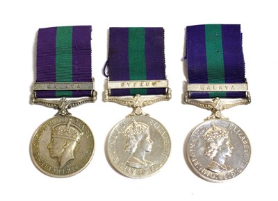 Lot 2016 - A General Service Medal 1918-62 (George V), with clasp MALAYA, awarded to N.51916. PTE.SPEAKING...