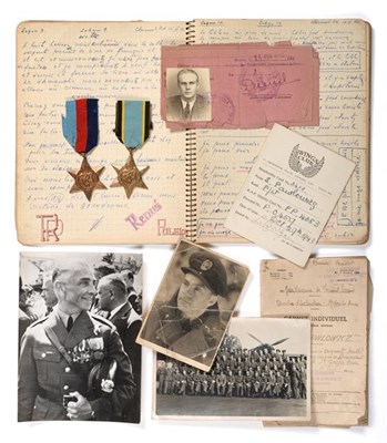 Lot 2045 - A Second World War RAF Group of Medals, comprising a 1939-45 Star, Air Crew Europe Star,...
