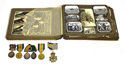 Lot 2056 - Two First World War Pairs, each comprising a British War Medal and Victory Medal, awarded to...