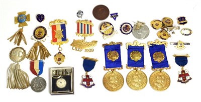 Lot 2065 - A Collection of Assorted Edward VII and George V Bradford Related Medallions and Badges,...