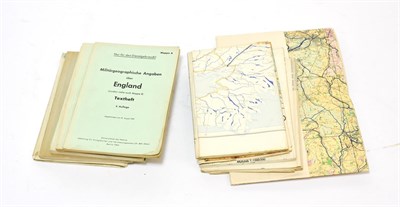 Lot 2171 - Operation Sea Lion 1941 (The Proposed German Invasion of England), seven folding maps of the United
