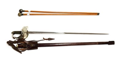 Lot 2203 - An Elizabeth II 1897 Pattern Infantry Officer's Sword, the earlier 81.5cm fullered steel blade...