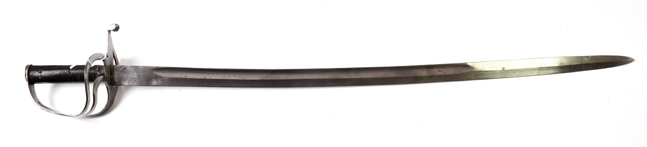 Lot 2221 - An 1853 Pattern Cavalry Trooper's Sword, the 84cm single edge fullered steel blade stamped...