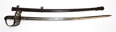 Lot 2242 - A Victorian 1827 Pattern Rifle Regiment Sword, the 82cm single edge fullered steel blade...