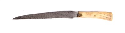 Lot 2251 - An Interesting Late 17th/Early 18th Century Shotley Bridge General Purpose Knife, the 23.5cm single
