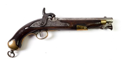 Lot 2344 - A Tower New Land Pattern Cavalry Pistol Converted to Percussion, (as issued to ''The King's...