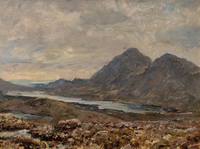 Lot 1005 - Herbert Royle (1870-1958) Scottish landscape Oil on board, 27.5cm by 38cm  Artist's Resale...