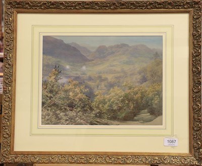 Lot 1087 - William Gershon Collingwood (c.1854-1932) ''Little Langdale Tarn'' Signed and dated 1928,...