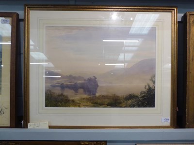 Lot 1089 - William Heaton Cooper RA (1903-1995) ''Grasmere Island and Wansfell'' Signed, watercolour,...