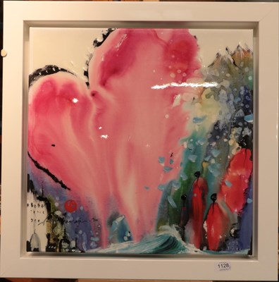 Lot 1128 - Daniell O'Connor Akiyama (Contemporary)  ''Heart of Hearts I'' Signed and numbered 19/195,...