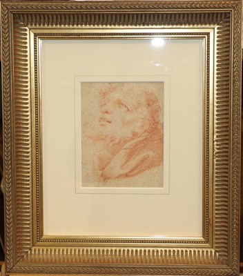 Lot 86 - Attributed to Etienne Parrocel (1696-1775) French  Head study of a bearded man Sanguine, 16cm...