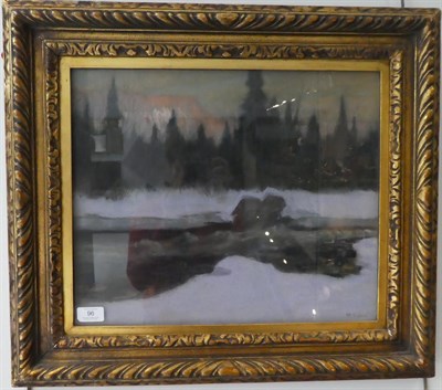 Lot 96 - Maurice Cullen RCA (1866-1934) Canadian ''Rapids on the North River'' Signed, pastel, 36.5cm by...