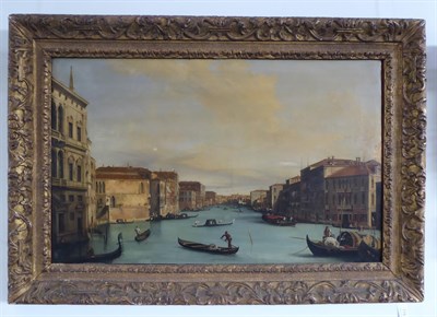 Lot 114 - Manner of Giovanni Antonio Canal, called Canaletto (Italian, 1697-1768)  View of the lower...