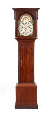 Lot 198 - ~ A Mahogany Musical Eight Day Longcase Clock, signed Hinderwell, Norton, early 19th century,...