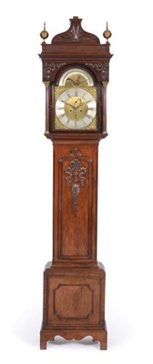 Lot 199 - ~ A Mahogany Eight Day Longcase Clock, signed Wetherald, BPP Wearmouth, circa 1780, arched...