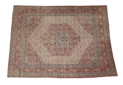 Lot 266 - Tabriz Carpet North West Iran, circa 1920 The ivory field of Herati design centred by a soft...