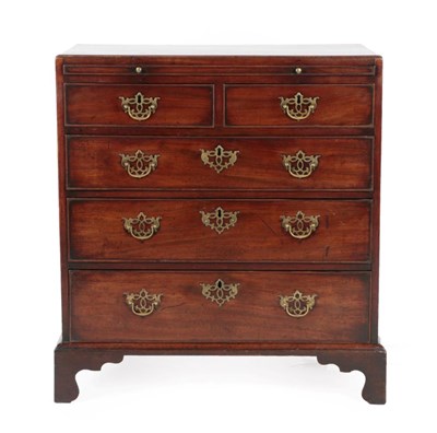 Lot 299 - A George III Mahogany Straight Front Bachelor's Chest, 3rd quarter 18th century, the moulded...