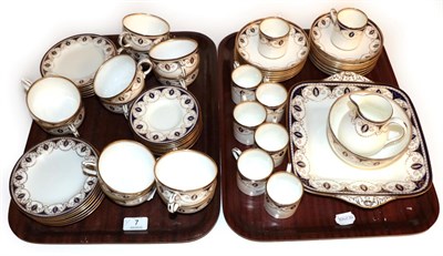 Lot 7 - A Wedgwood porcelain part tea and coffee set (qty)