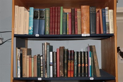 Lot 107 - A collection of books including: Yorkshire topography; yachting; literature; travel; four...