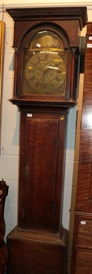 Lot 1201 - ~ An oak eight day longcase clock, signed Robert Wilson, South Moor House, circa 1780