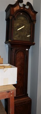 Lot 1314 - ~ A mahogany eight day longcase clock, signed John Harrison, Newcastle, circa 1780, brass dial with