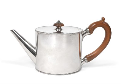 Lot 1202 - A George III Silver Teapot, by Richard Carter, Daniel Smith and Robert Sharp, London, 1779,...