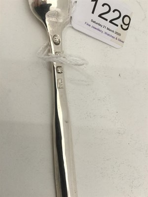 Lot 1229 - A George II Silver Marrow-Scoop, by Benjamin Pemberton, Chester, Date Letter Lacking, Circa...